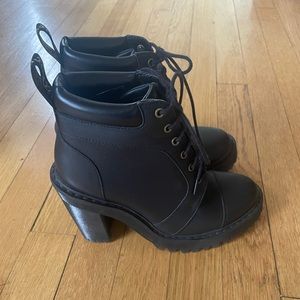 NEW Dr. Martens Averil Boots with Platform Heel